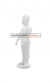 Manichino bambino 2-3 anni bianco opaco