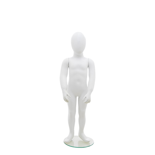 Manichino bambino 2-3 anni bianco opaco