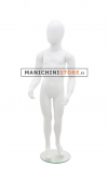 Manichino bambino 4-5 anni bianco opaco