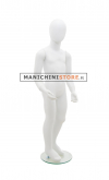 Manichino bambino 4-5 anni bianco opaco