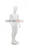 Manichino bambino 4-5 anni bianco opaco