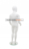 Manichino bambino 4-5 anni bianco opaco