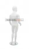 Manichino bambino 4-5 anni bianco opaco