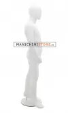 Manichino bambino 6-7 anni bianco opaco