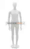 Manichino bambino 10-12 anni bianco opaco