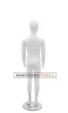 Manichino bambino 7-8 anni bianco opaco