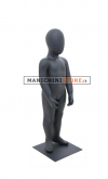 Manichino bambino 2-3 anni antracite
