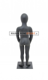 Manichino bambino 2-3 anni antracite