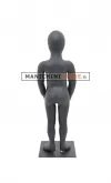 Manichino bambino 2-3 anni antracite