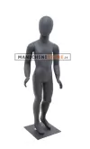 Manichino bambino 4-5 anni antracite