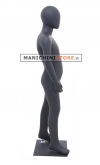 Manichino bambino 6-7 anni antracite