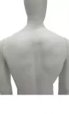 Manichino uomo testa uovo bianco - ex noleggio