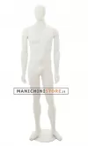 Manichino uomo testa uovo bianco - ex noleggio