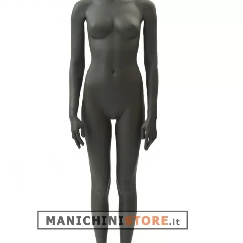Manichino donna testa uovo Collezione Moon - Black