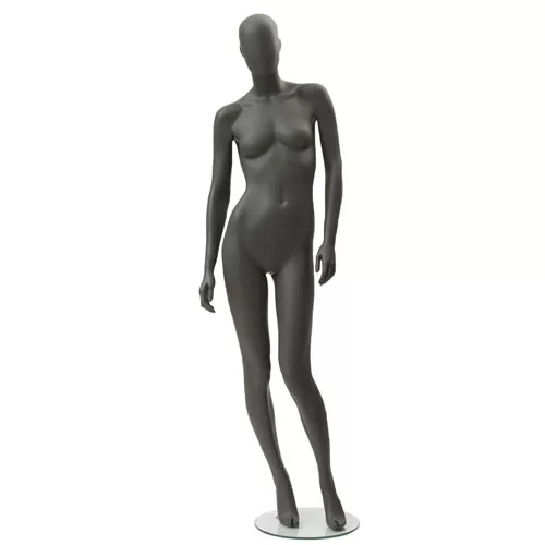 Manichino donna testa uovo Collezione Moon - Black