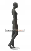 Manichino donna testa uovo Collezione Moon - Black