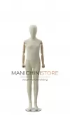 Manichino bambino in lino con braccia legno - 12 anni
