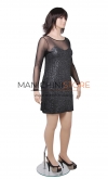 Manichino donna taglia comoda TG.46-48 mora