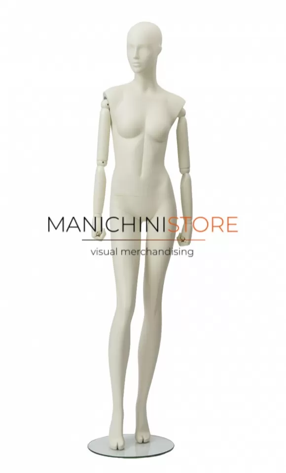 Manichino donna collezione White Wood