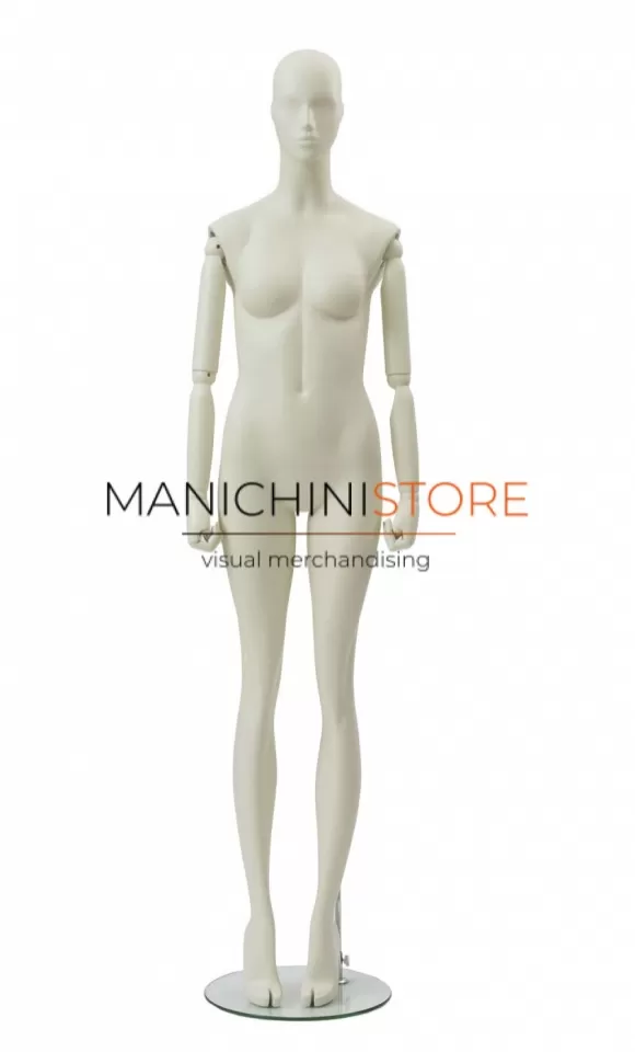 Manichino donna collezione White Wood