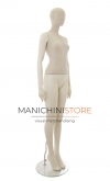 ABSolute Collection female mannequin in ABS with covered bust and head