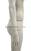 Manichino donna Collezione ABSolute in ABS con busto e testa rivestiti