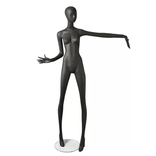 Manichino donna Collezione Artemide - posa 1 antracite