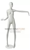 Manichino donna Collezione Artemide - posa 1 bianco latte