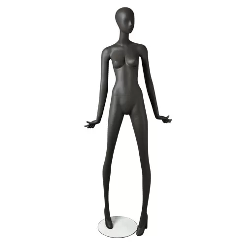 Manichino donna Collezione Artemide - posa 2 antracite