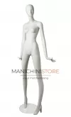 Manichino donna Collezione Artemide - posa 2 bianco latte