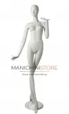Manichino donna Collezione Artemide - posa 3 bianco latte
