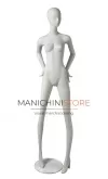 Manichino donna Collezione Artemide - posa 4 bianco latte