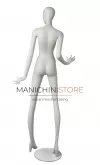 Manichino donna Collezione Artemide - posa 5 bianco latte