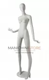Manichino donna Collezione Artemide - posa 5 bianco latte
