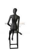 Manichino donna Collezione Artemide - posa 6 antracite