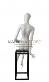 Manichino donna Collezione Artemide - posa 6 bianco latte