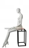 Manichino donna Collezione Artemide - posa 6 bianco latte