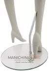 Manichino donna Collezione Artemide - posa 5 bianco latte