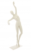 Manichino donna testa a uovo "dance" avorio - fine serie