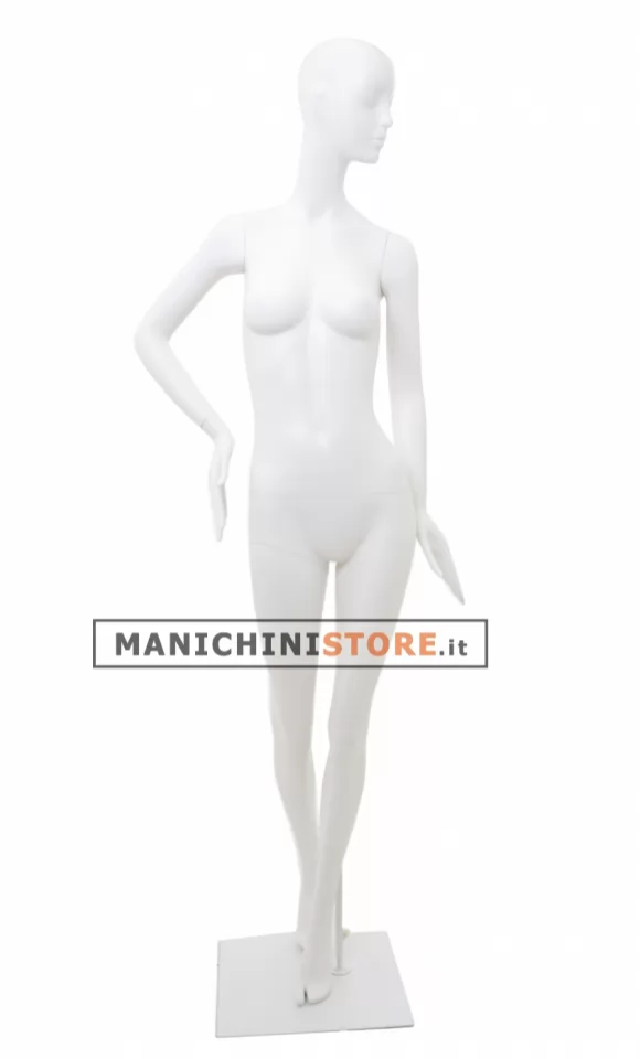 Noleggio 1 manichino donna bianco Linea BB2