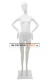 Noleggio 1 manichino donna bianco Linea BB4