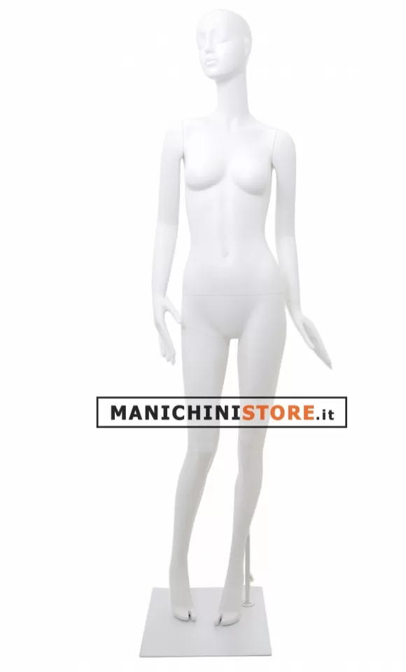Noleggio 1 manichino donna bianco Linea BB5