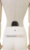 Manichino donna Plastic Linen con braccia in legno