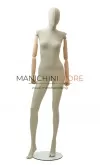 Manichino donna Linen con braccia in legno - posa 2