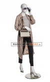 Female phone-pose mannequin