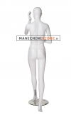 Female phone-pose mannequin