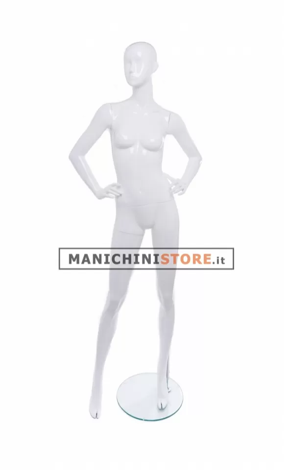 Manichino donna Chance - 1E Bianco Lucido