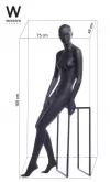 Manichino donna collezione "Pure"- 28 SLD12