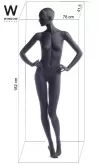 Manichino donna collezione "Pure"- 28 SLD18