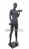 Manichino sportivo donna dalla testa a uovo - Pesetti
